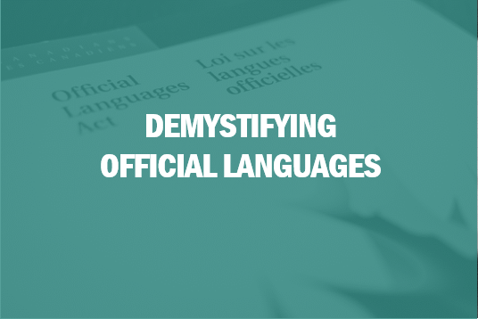 Demystifying Official Languages