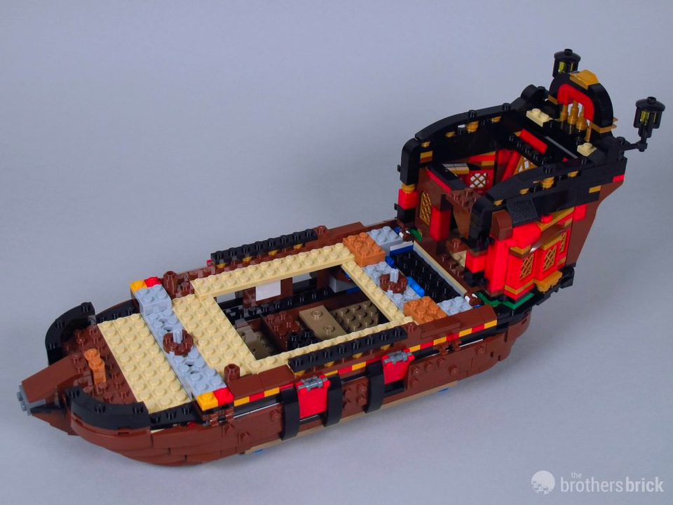 Ship made out of Lego