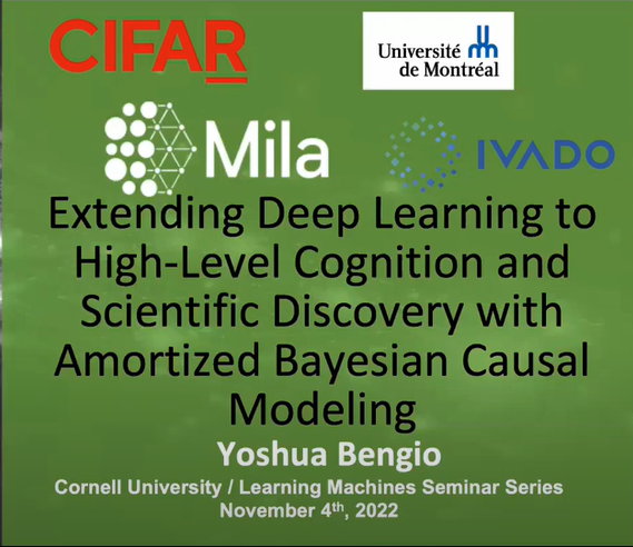 Learning Machines Seminar