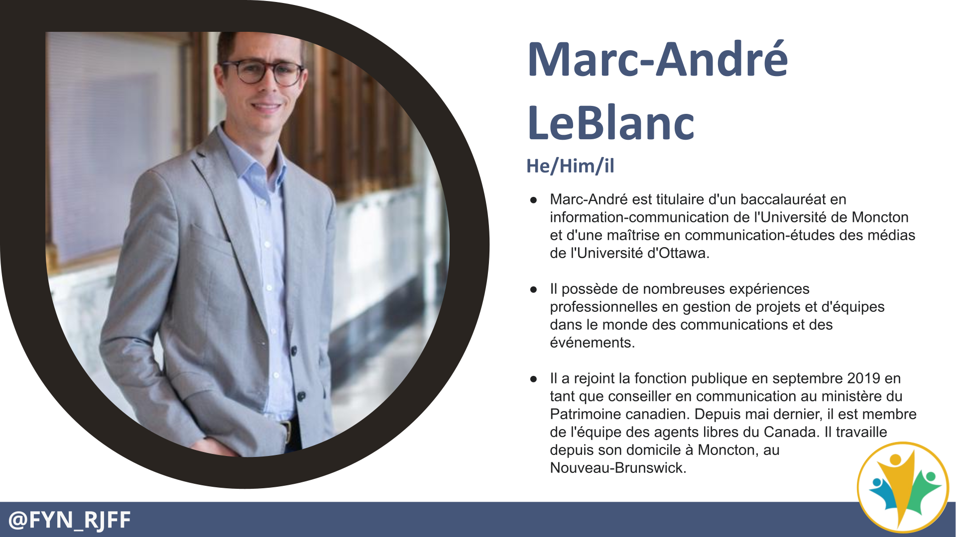 Bio Marc-Andre LeBlanc