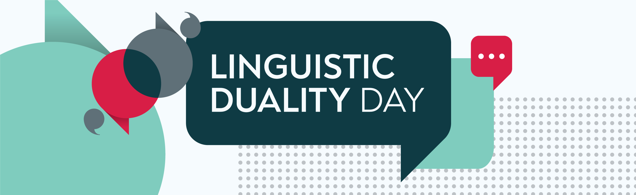 Linguistic Duality Day banner