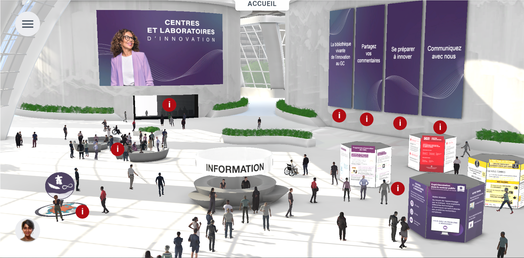 Exposition virtuelle des centres et laboratoires d'innovation du gouvernement du Canada