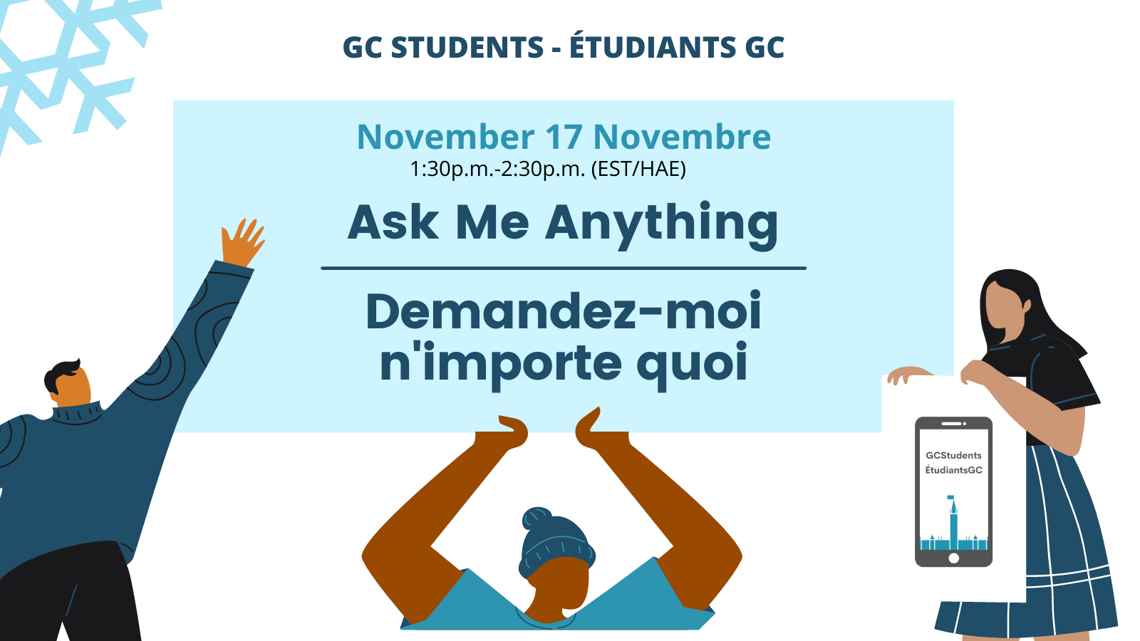 Ask Me Anything - November/Demandez-moi n'importe quoi - Novembre