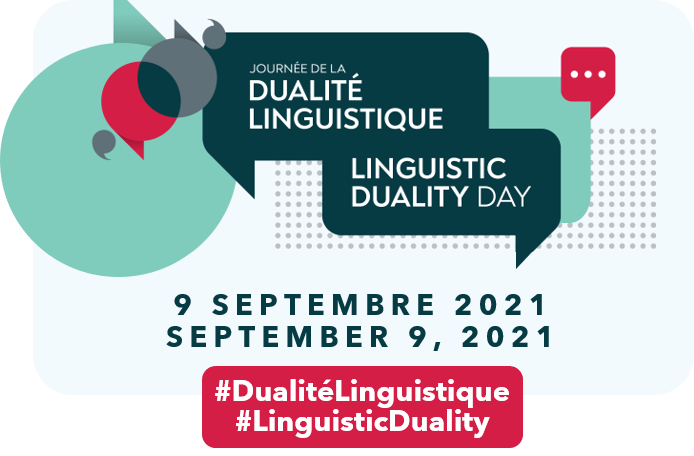 Signature courriel pour la Journée de la dualité linguistique