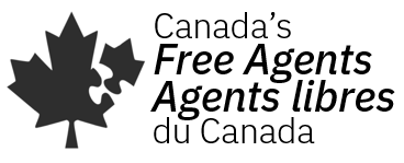 Canada's Free Agents Logo - Logo des Agents libres du Canada