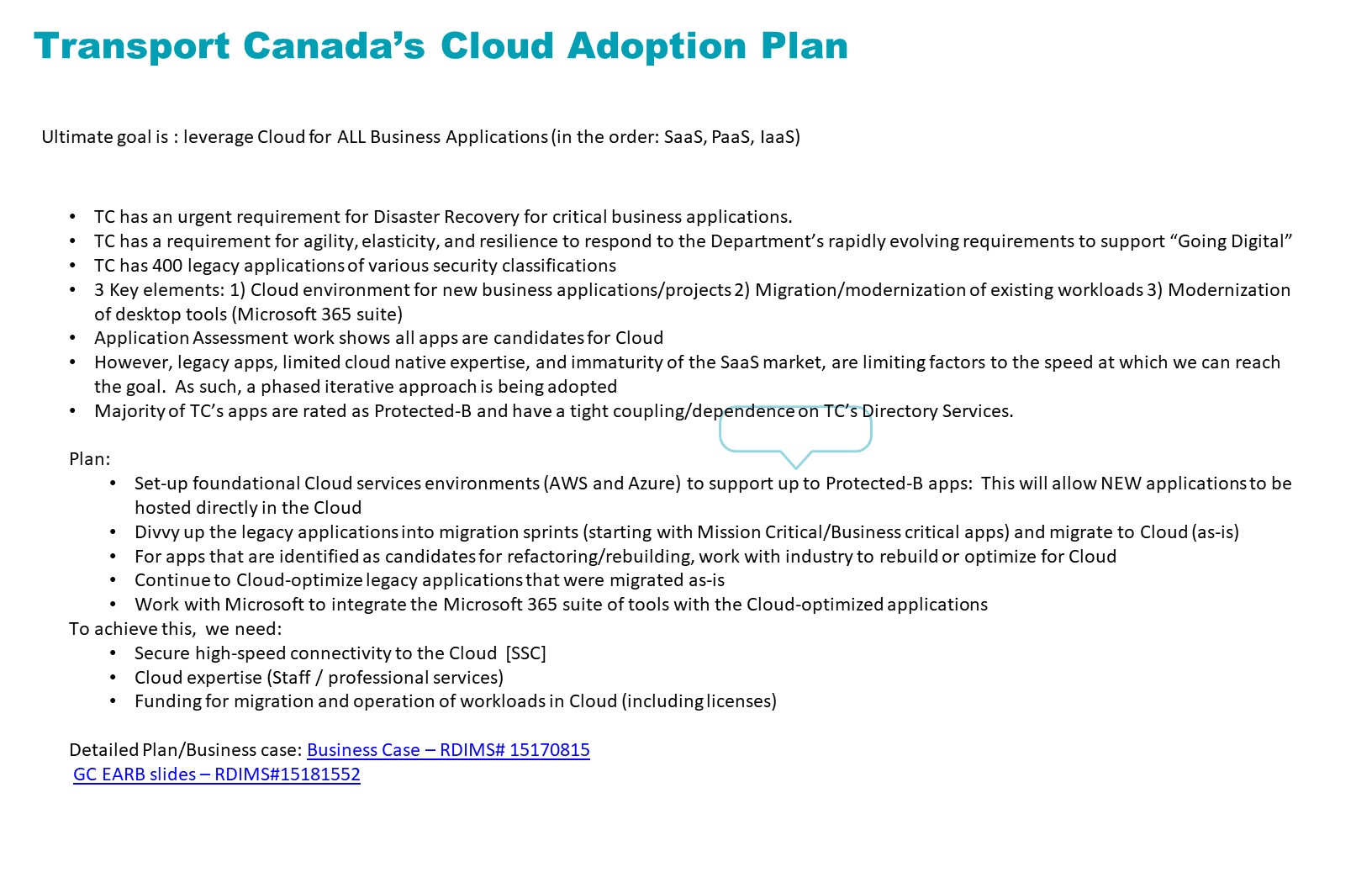 Activities and Timelines for TC's Cloud Adoption Strategy slide 2.jpg