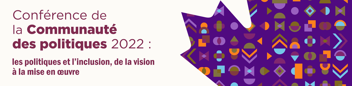 Policy Community Conference 2022: Policy and Inclusion from Vision to Implementation